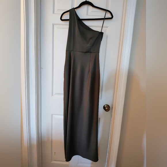 BHLDN Dylan Forest Green Dress Size 4 - Picture 6 of 6